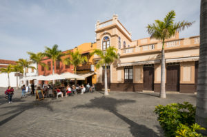 Bar Central at Plaza de los Remedios, Buenavista del Norte, Tenerife, Canary Islands, Spain Bar Central at Plaza de los Remedios, Buenavista del Norte, Tenerife, Canary Islands, Spain
